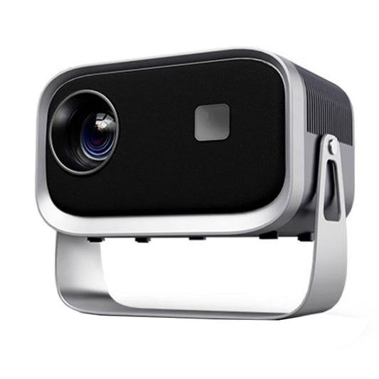 AUN A003 1280x720P 150 Lumens Same Screen Version Portable Home Theater LED HD Digital Projector, EU Plug(Grey)