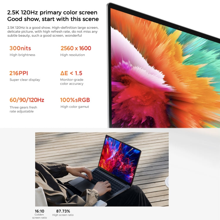 Xiaomi RedmiBook Pro 14 inch Laptop, 16GB+512GB, Windows 11 Home Chinese Version, Intel 12th Gen Core i7-12650H Deca Core MX550 Discrete Graphics