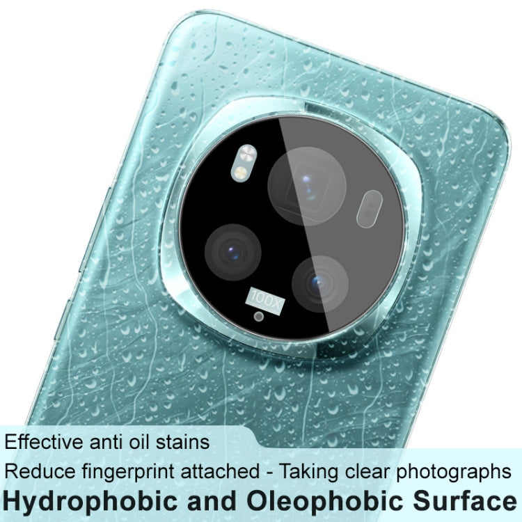 Pour Honor Magic6 Pro 5G Film de protection en verre pour objectif de caméra arrière IMAK Version noire