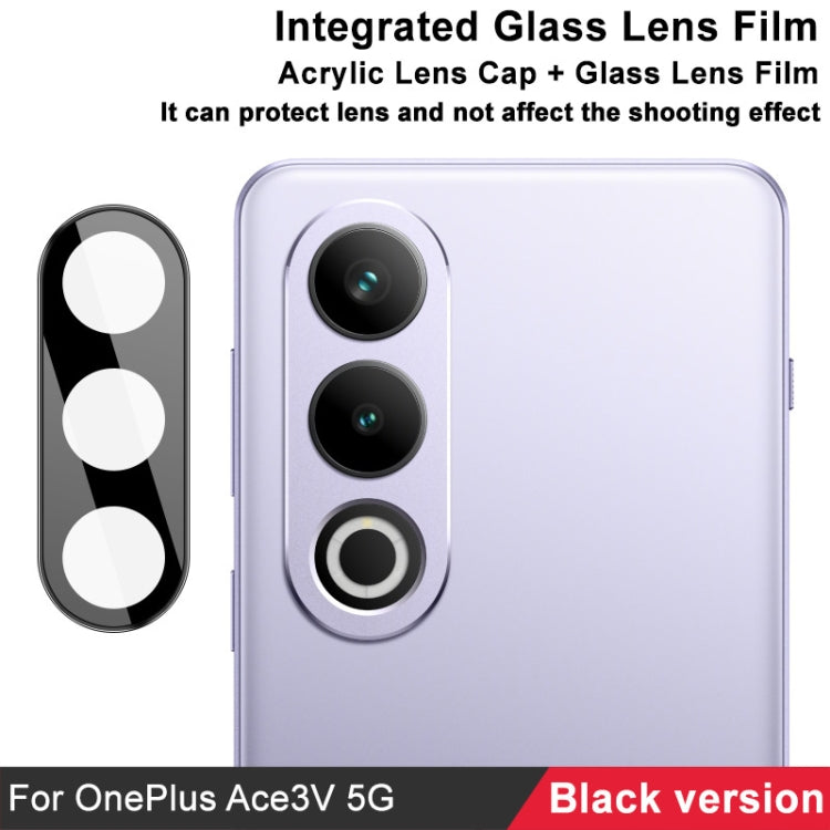 For OnePlus Ace 3V 5G imak High Definition Integrated Glass Lens Film Black Version