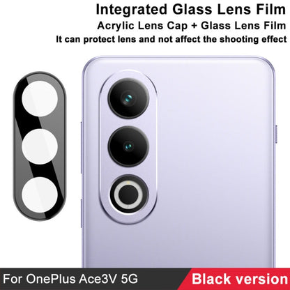 For OnePlus Ace 3V 5G imak High Definition Integrated Glass Lens Film Black Version