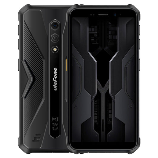 [Entrepôt HK] Ulefone Armor X12 Pro, 4 Go + 64 Go, Téléphone robuste IP68/IP69K, Android 15 MediaTek Helio G36 Octa Core de 5,45 pouces, Réseau: 4G, NFC (Tout noir)