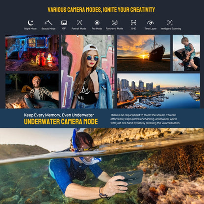 [Entrepôt de Hong Kong] Ulefone Armor X12 Pro, 4 Go+64 Go, téléphone robuste IP68/IP69K, écran 5,45 pouces Android 15 MediaTek Helio G36 Octa Core, Réseau : 4G, NFC (certains Orange)