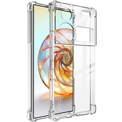 Pour ZTE nubia Z60 Ultra 5G Coque de protection en TPU antichoc imak Airbag (Transparent)