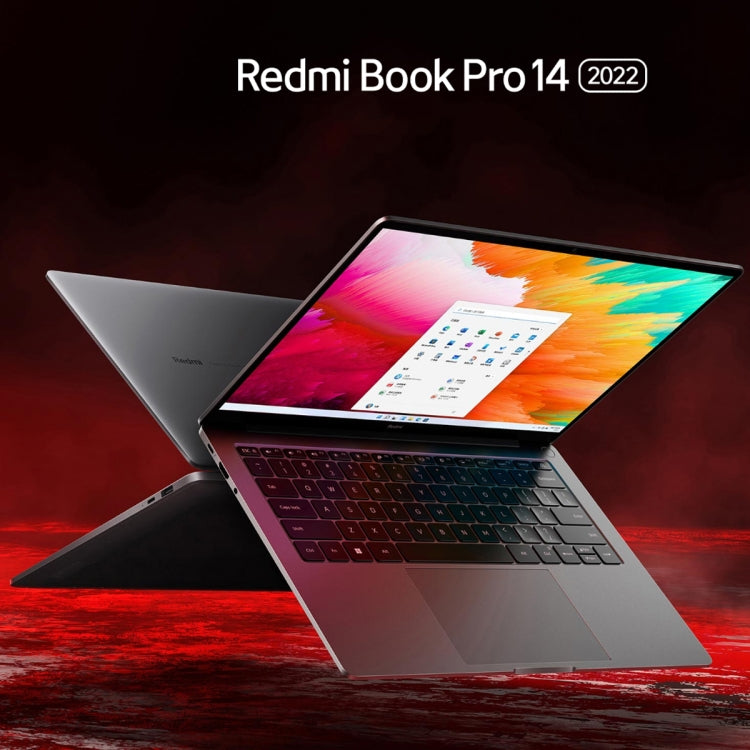 Xiaomi RedmiBook Pro 14 inch Laptop 2022, 16GB+512GB, Windows 11 Home Chinese Version, AMD Ryzen 7 6800H Octa Core(Starlight Grey)