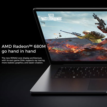 Xiaomi RedmiBook Pro 14 inch Laptop 2022, 16GB+512GB, Windows 11 Home Chinese Version, AMD Ryzen 7 6800H Octa Core(Starlight Grey)