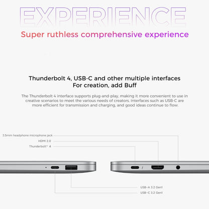 Xiaomi RedmiBook Pro 14 inch Laptop 2022, 16GB+512GB, Windows 11 Home Chinese Version, AMD Ryzen 7 6800H Octa Core(Starlight Grey)