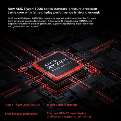 Xiaomi RedmiBook Pro 15 Laptop 2022 15.6 inch, 16GB+512GB, Windows 11 Home Chinese Version, AMD Ryzen 5 6600H Hexa Core(Starlight Grey)