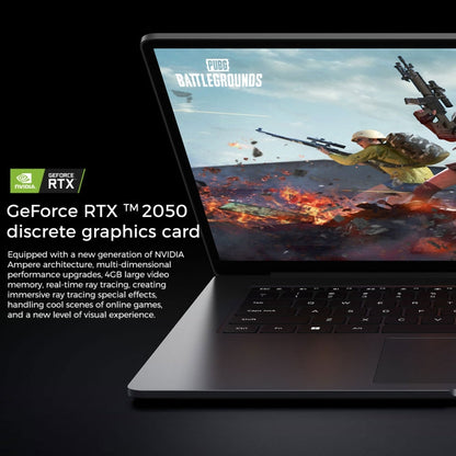 Xiaomi RedmiBook Pro 15 Laptop 2022 15.6 inch, 16GB+512GB, Windows 11 Home Chinese Version, AMD Ryzen 5 6600H Hexa Core(Starlight Grey)