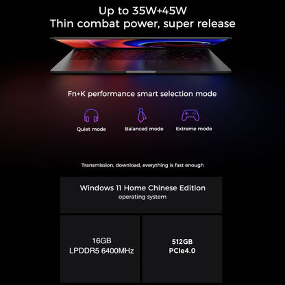 Xiaomi RedmiBook Pro 15 Laptop 2022 15.6 inch, 16GB+512GB, Windows 11 Home Chinese Version, AMD Ryzen 5 6600H Hexa Core(Starlight Grey)