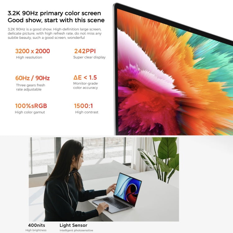Xiaomi RedmiBook Pro 15 Laptop 2022 15.6 inch, 16GB+512GB, Windows 11 Home Chinese Version, AMD Ryzen 5 6600H Hexa Core(Starlight Grey)