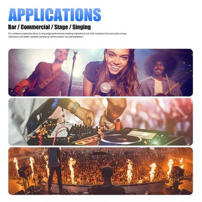 XTUGA  IEM1100 Professional Wireless In Ear Monitor System 2 BodyPacks(US Plug)