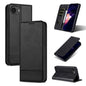For iPhone 17e / 16e AZNS Magnetic Calf Texture Flip Leather Phone Case(Black)