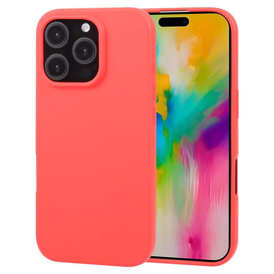 For iPhone 16 Pro Max GOOSPERY SOFT FEELING Liquid TPU Soft Phone Case(Red)