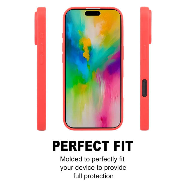 For iPhone 16 Pro GOOSPERY SOFT FEELING Liquid TPU Soft Phone Case(Red)