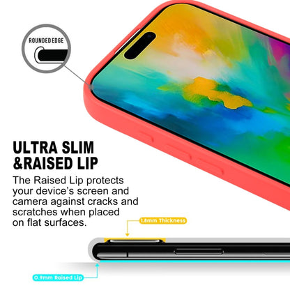 For iPhone 16 Pro GOOSPERY SOFT FEELING Liquid TPU Soft Phone Case(Red)
