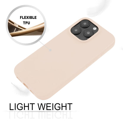 Pour iPhone 16 Pro Étui de téléphone souple en TPU liquide GOOSPERY SOFT FEELING (Abricot)