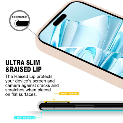 For iPhone 16 Plus GOOSPERY SOFT FEELING Liquid TPU Soft Phone Case(Apricot)