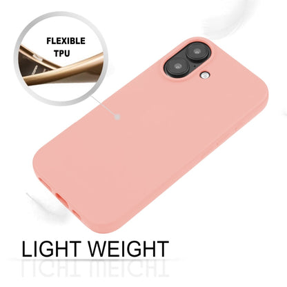 For iPhone 16 Plus GOOSPERY SOFT FEELING Liquid TPU Soft Phone Case(Pink)