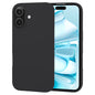 For iPhone 16 GOOSPERY SOFT FEELING Liquid TPU Soft Phone Case(Black)