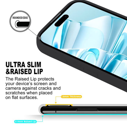 For iPhone 16 GOOSPERY SOFT FEELING Liquid TPU Soft Phone Case(Black)