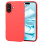 For iPhone 16 GOOSPERY SOFT FEELING Liquid TPU Soft Phone Case(Red)