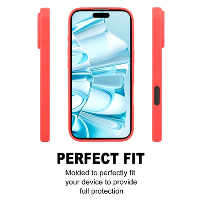 For iPhone 16 GOOSPERY SOFT FEELING Liquid TPU Soft Phone Case(Red)