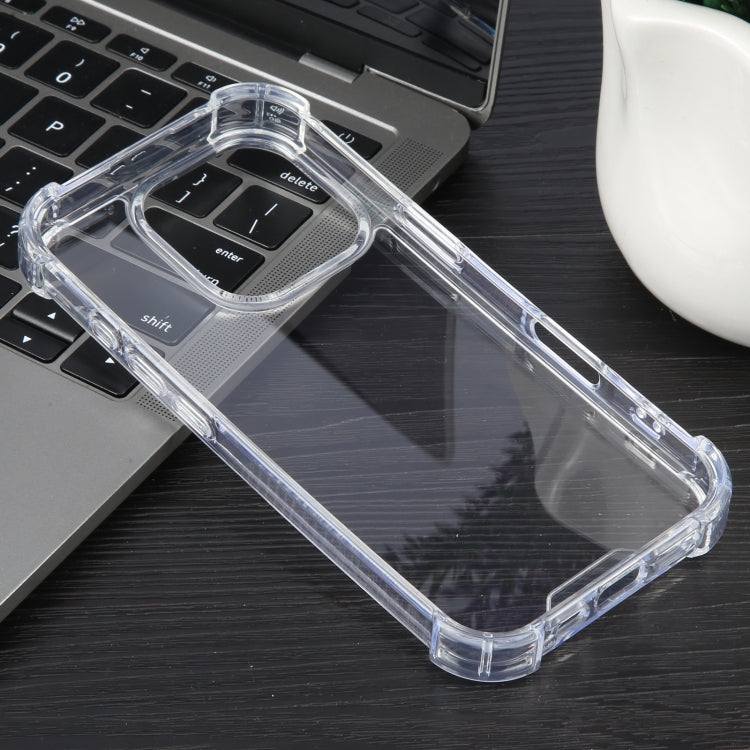For iPhone 16 Pro MERCURY GOOSPERY SUPER Four-Corner Shockproof TPU Phone Case(Transparent)