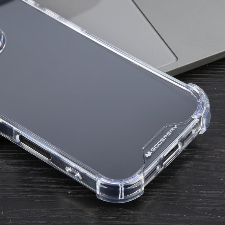 For iPhone 16 Pro MERCURY GOOSPERY SUPER Four-Corner Shockproof TPU Phone Case(Transparent)