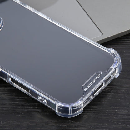 For iPhone 16 Pro MERCURY GOOSPERY SUPER Four-Corner Shockproof TPU Phone Case(Transparent)