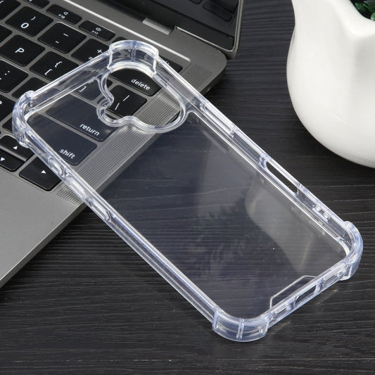 For iPhone 16 Plus MERCURY GOOSPERY SUPER Four-Corner Shockproof TPU Phone Case(Transparent)