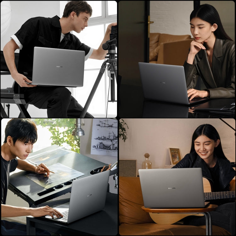 Xiaomi Book Pro 14 inch Laptop, 16GB+512GB, Windows 11 Home Chinese Version, AMD Ryzen 7 6800H Octa Core(Grey)