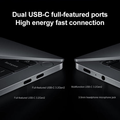 Xiaomi Book Pro 14 inch Laptop, 16GB+512GB, Windows 11 Home Chinese Version, AMD Ryzen 7 6800H Octa Core(Grey)
