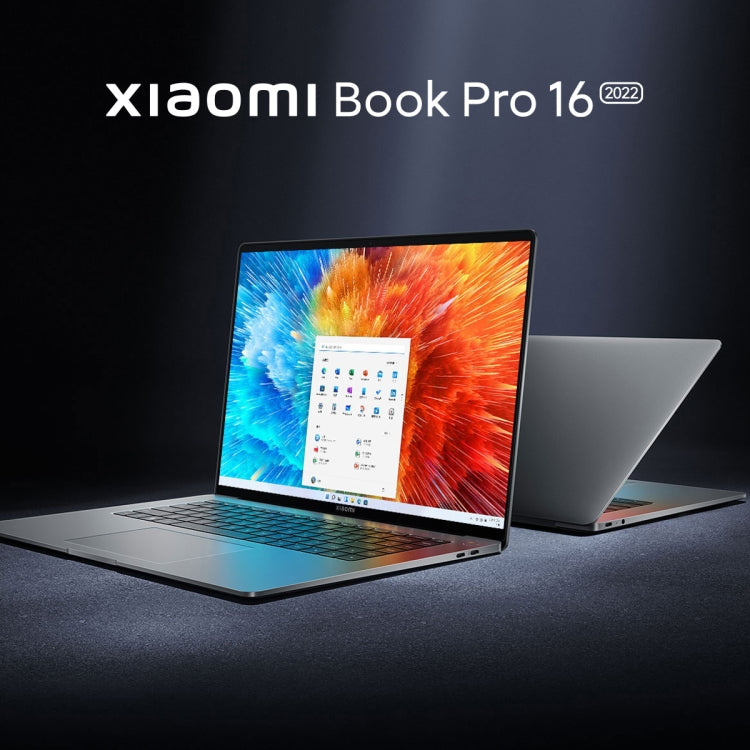 Xiaomi Book Pro 16 2022 Laptop, 16GB+512GB, 16 inch Touch Screen Windows 11 Home Chinese Version, Intel 12th Gen Core i7-1260P RTX2050 Discrete Graphics(Grey)