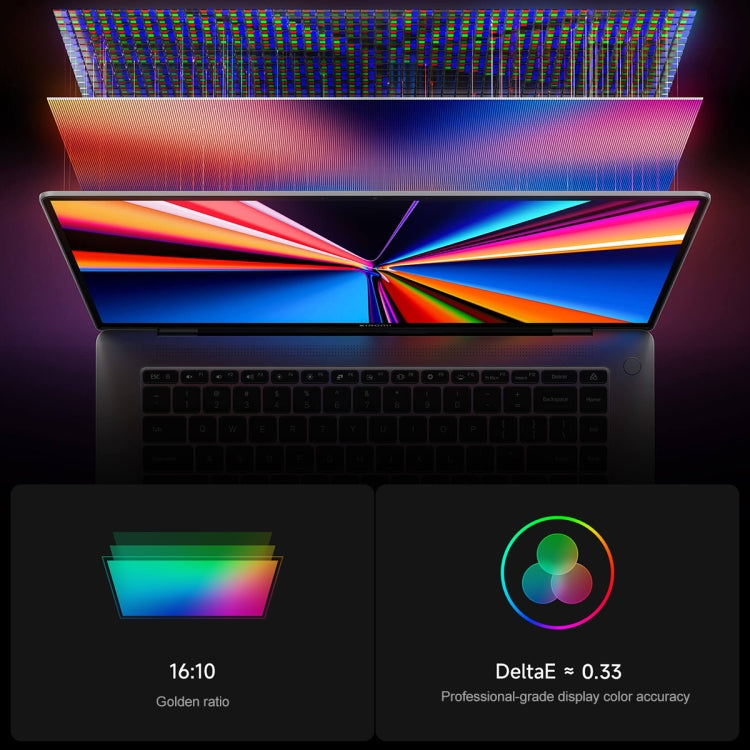 Xiaomi Book Pro 16 2022 Laptop, 16GB+512GB, 16 inch Touch Screen Windows 11 Home Chinese Version, Intel 12th Gen Core i7-1260P RTX2050 Discrete Graphics(Grey)