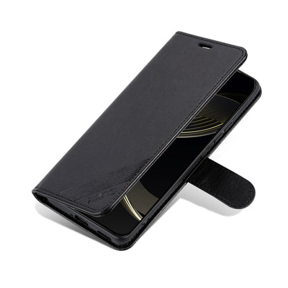 For Huawei Pura 70 Pro / 70 Pro+ AZNS Sheepskin Texture Flip Leather Phone Case(Black)