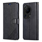 For Huawei Pura 70 Ultra AZNS Sheepskin Texture Flip Leather Phone Case(Black)