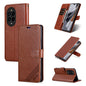 For Huawei nova13 Pro AZNS Sheepskin Texture Flip Leather Phone Case(Brown)