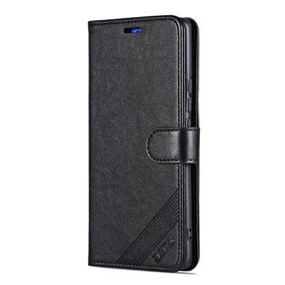 For OPPO Find X7 Ultra AZNS Sheepskin Texture Flip Leather Phone Case(Black)