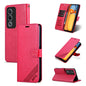 For OPPO A3 Pro 5G Global AZNS Sheepskin Texture Flip Leather Phone Case(Red)