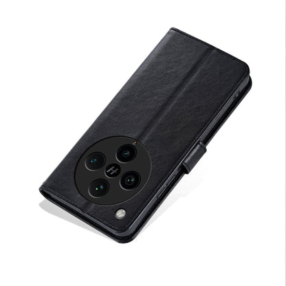 For OPPO Find X8 Pro AZNS Sheepskin Texture Flip Leather Phone Case(Black)