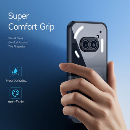 Pour Nothing Phone 2a Coque de téléphone DUX DUCIS Aimo Series TPU + PC givré (Noir)