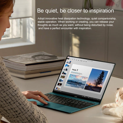 HUAWEI MateBook X Laptop, 16GB+512GB, 13 inch Touch Screen Windows 11 Home Chinese Version, Intel 11th Gen Core i7-1160G7 Integrated Graphics(Green)