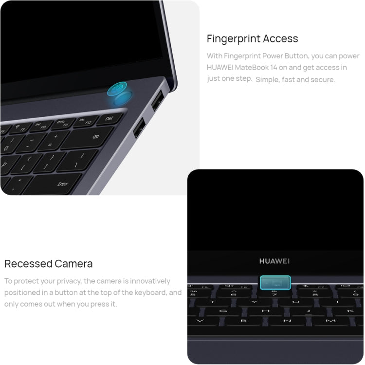 HUAWEI MateBook 14 Laptop, 16GB+1TB, 14 inch Touch Screen Windows 11 Home Chinese Version, Intel 12th Gen Core i5-1240P Integrated Graphics(Grey)