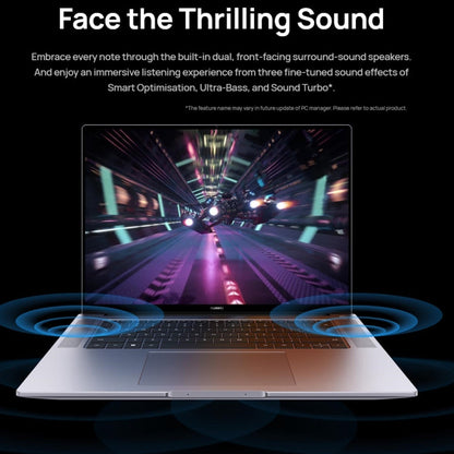 HUAWEI MateBook 16s Laptop, 16GB+512GB, 16 inch Touch Screen Windows 11 Home Chinese Version, Intel 12th Gen Core i7-12700H Integrated Graphics(Silver)
