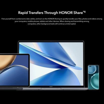 PC portable HONOR MagicBook 14 2022, 16 Go+512 Go, Windows 11 Home 14 pouces version chinoise, processeur Intel Core i5-12500H de 12e génération, carte graphique dédiée MX550 (Gris)