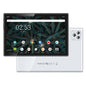 BDF P50 4G LTE Tablet PC 10.1 inch, 8GB+128GB, Android 11 MTK6755 Octa Core, Support Dual SIM, EU Plug(Silver)