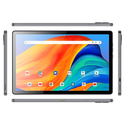 Tablette PC BDF P60 4G LTE 10,1 pouces, 8 Go + 128 Go, Android 11 MTK6755 Octa Core, Double SIM, Prise UE (Gris)