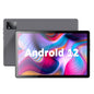 BDF P60 4G LTE Tablet PC 10.1 inch, 8GB+256GB, Android 12 MTK6762 Octa Core, Support Dual SIM, EU Plug(Grey)