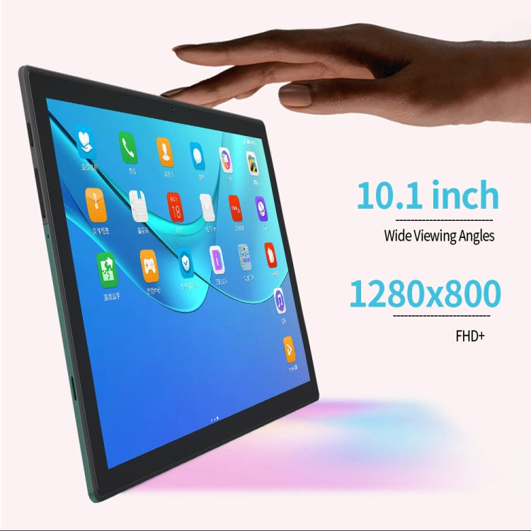 BDF P70 4G LTE Tablet PC 10.1 inch, 8GB+128GB, Android 11 MTK6755 Octa Core, Support Dual SIM, EU Plug(Gold)